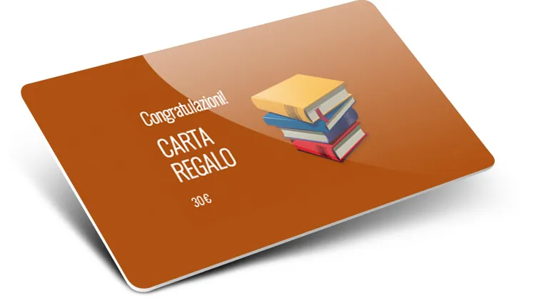 Tessere regalo in PVC per fare un regalo in libreria
