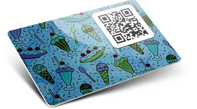 Tessere con QR code