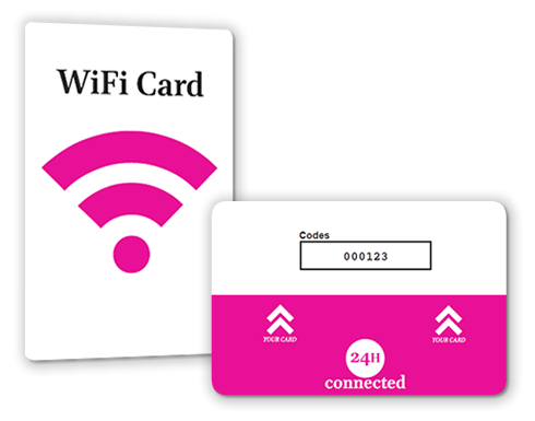 Wifi cards e tessere con RFID